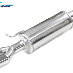 INOX CAR - POSTERIORE CON USCITA 2 X DIAM.80 X-RACE VOLKSWAGEN POLO AW Restyling 2.0 GTI (207CV) 2022