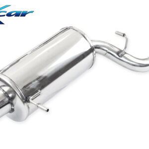 INOX CAR - POSTERIORE CON USCITA DIAM. 101 RALLY SUBARU IMPREZA 4WD 2.5 STI TURBO (280CV) 2006