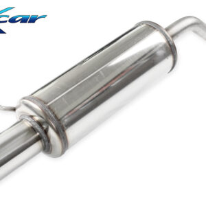 INOX CAR - POSTERIORE CON USCITA DIAM.90 RALLY RENAULT TWINGO II 1.2 GT TURBO (100CV) 2007