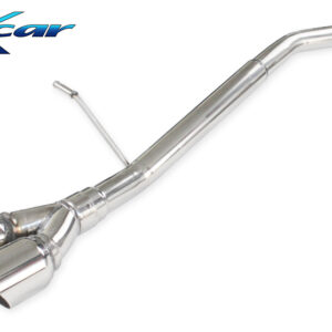 INOX CAR - POSTERIORE SENZA SILENZIATORE CON USCITA 2 X DIAM.80 RACING RENAULT CLIO 4 900 (75CV-90CV) 2018