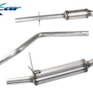 INOX CAR - TUBO CENTRALE DIRETTO + POSTERIORE RENAULT MEGANE I RS 2.0 16V (150CV)
