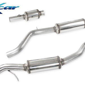 INOX CAR - TUBO SOSTITUZIONE CATALIZZATORE CON SILENZIATORE + TUBO CENTRALE SILENZIATO + POSTERIORE RENAULT CLIO 3 RS 2.0 (200CV) / GORDINI (203CV) 2010
