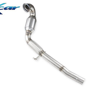 INOX CAR - TUBO SOSTITUZIONE CATALIZZATORE CON CAT. METALLICO SPORTIVO 200 CPSI RS VOLKSWAGEN GOLF 7.5 2.0 GTI (245CV) 2017