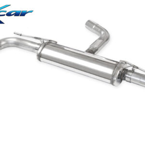 INOX CAR - POSTERIORE SILENZIATO CON USCITA DIAM.100 RACING DX+SX VOLKSWAGEN GOLF 8 2.0 GTI (245CV) 2020