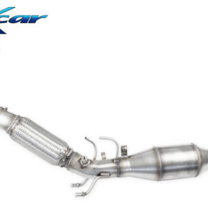 INOX CAR - TUBO SOSTITUZIONE CATALIZZATORE + CATALIZZATORE SPORTIVO 200CPSI VOLKSWAGEN POLO AW 2.0 GTI (200CV) 2018