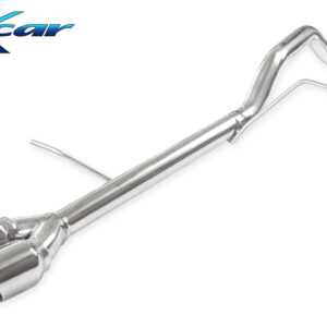 INOX CAR - POSTERIORE SENZA SILENZIATORE CON USCITA 2 X DIAM.80 RACING SEAT IBIZA SC (TYPE 6J) 1.2 FR (110CV) 2015
