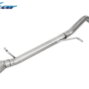 INOX CAR - POSTERIORE SENZA SILENZIATORE CON USCITA 2 X DIAM.80 RACING VOLKSWAGEN POLO (TYPE 6R) WRC 2.0 TSI (220CV) 2013