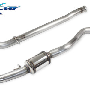 INOX CAR - TUBO CENTRALE SILENZIATO + POSTERIORE RENAULT CLIO 4 RS TROPHY 1.6 TURBO (220CV) 2015