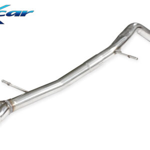 INOX CAR - POSTERIORE SENZA SILENZIATORE CON USCITA 2 X DIAM. 80 RACING VOLKSWAGEN POLO (TYPE 6C) 1.8 GTI (192CV) 2015