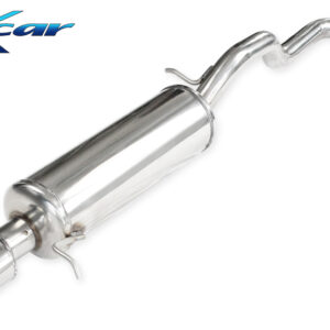 INOX CAR- POSTERIORE CON USCITA SINGOLA OVALE SEAT IBIZA (TYPE 6K) 1.8 20V TURBO (156CV) 2002