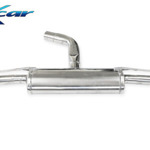 INOX CAR - POSTERIORE DUPLEX CON USCITA DIAM.102 X-RACE VOLKSWAGEN GOLF 7.5 1.5 TSI (150CV) 2017