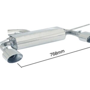 RAGAZZON - TERMINALE - SEAT LEON Mk2 – 2.0TFSI FR/CUPRA (147/177kW) 09/2005>2011