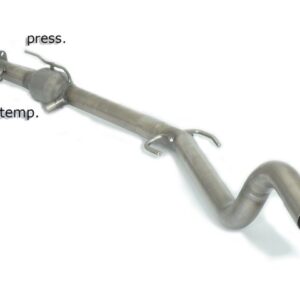 RAGAZZON - DOWNPIPE KAT PER SOSTITUZIONE 2° CATALIZZATORE + ELIMINAZIONE FAP - OPEL ASTRA H - 1.9CDti (88/110kW) 2005>