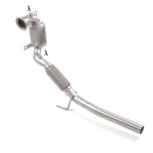 RAGAZZON - DOWNPIPE KAT + ELIMINAZIONE FILTRO OPF/GPF - SEAT IBIZA Mk5 – 1.0TSI (85kW) / 1.0TSI (85kW) FR 2017>11/2020