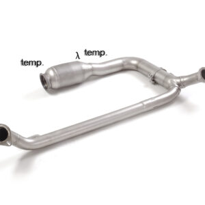 RAGAZZON - DOWNPIPE KAT + ELIMINAZIONE FILTRO OPF/GPF - PORSCHE 718 CAYMAN 982 - GTS 2.5T (269kW) 10/2018>2020