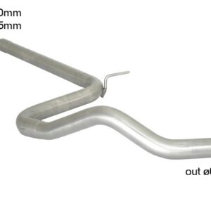 RAGAZZON - CENTRALE NON SILENZIATO - SEAT LEON Mk3 e VW Golf MK7 e Golf Mk7.5