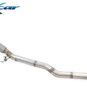 INOX CAR - TUBO SOSTITUZIONE CATALIZZATORE CON CAT. SPORTIVO 200CPSI VOLKSWAGEN GOLF 8 2.0 R (333cv) con OPF 4WD 2023