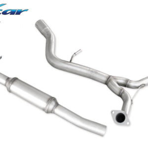 INOX CAR - TUBO CENTRALE SILENZIATO SUBARU IMPREZA 2.5 WRX STI MY15 (300CV) 2014