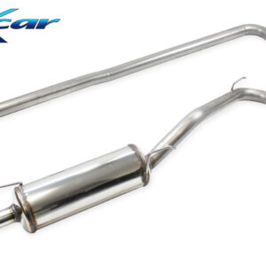 INOX CAR - TUBO CENTRALE DIRETTO + POSTERIORE RENAULT  CLIO 1 - 1.8 16V (135CV) 1998