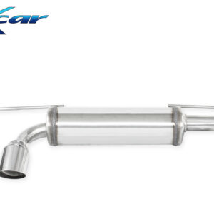 INOX CAR - POSTERIORE CON USCITA DIAM. 80 RACING SX RENAULT TWINGO III 900 TCe (90cv) LA PARISIENNE 2018-2019
