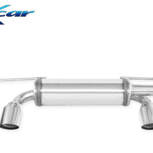 INOX CAR - POSTERIORE CON USCITA DIAM. 80 RACING DX+SX RENAULT TWINGO III 900 TCe (90cv) LA PARISIENNE 2018-2019