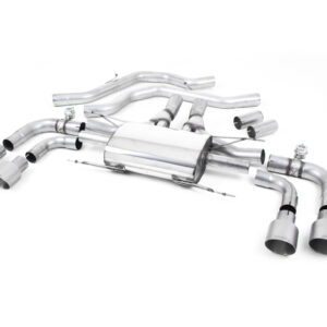 MILLTEK - SSXAR003 - Alfa Romeo  Giulia  Quadrifoglio 2.9 V6 Bi-Turbo (Non OPF/GPF Models) 2017>2026  Front Pipe-back
