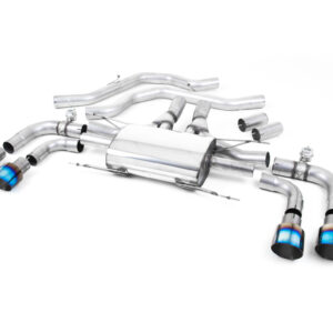 MILLTEK - SSXAR004 - Alfa Romeo  Giulia  Quadrifoglio 2.9 V6 Bi-Turbo (Non OPF/GPF Models) 2017>2026  Front Pipe-back