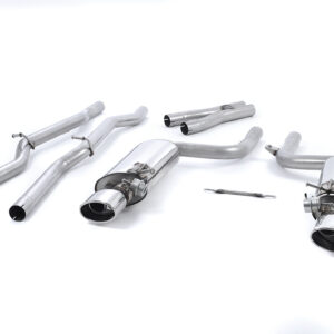 MILLTEK - SSXAU116 - Audi  RS4  B7 4.2 V8 Saloon Avant and Cabriolet - V1 & ECE Systems 2006>2008  Cat-back