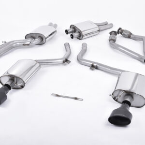 MILLTEK - SSXAU262 - Audi  S4 3.0 Supercharged V6 B8 2009>2012 / S5  3.0 TFSI B8 Sportback 2010>2011  Cat-back