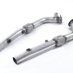 MILLTEK - SSXAU285 - Audi  RS4  B7 4.2 V8 Saloon Avant and Cabriolet - V1 & ECE Systems 2006>2008  Cat Replacement Pipes