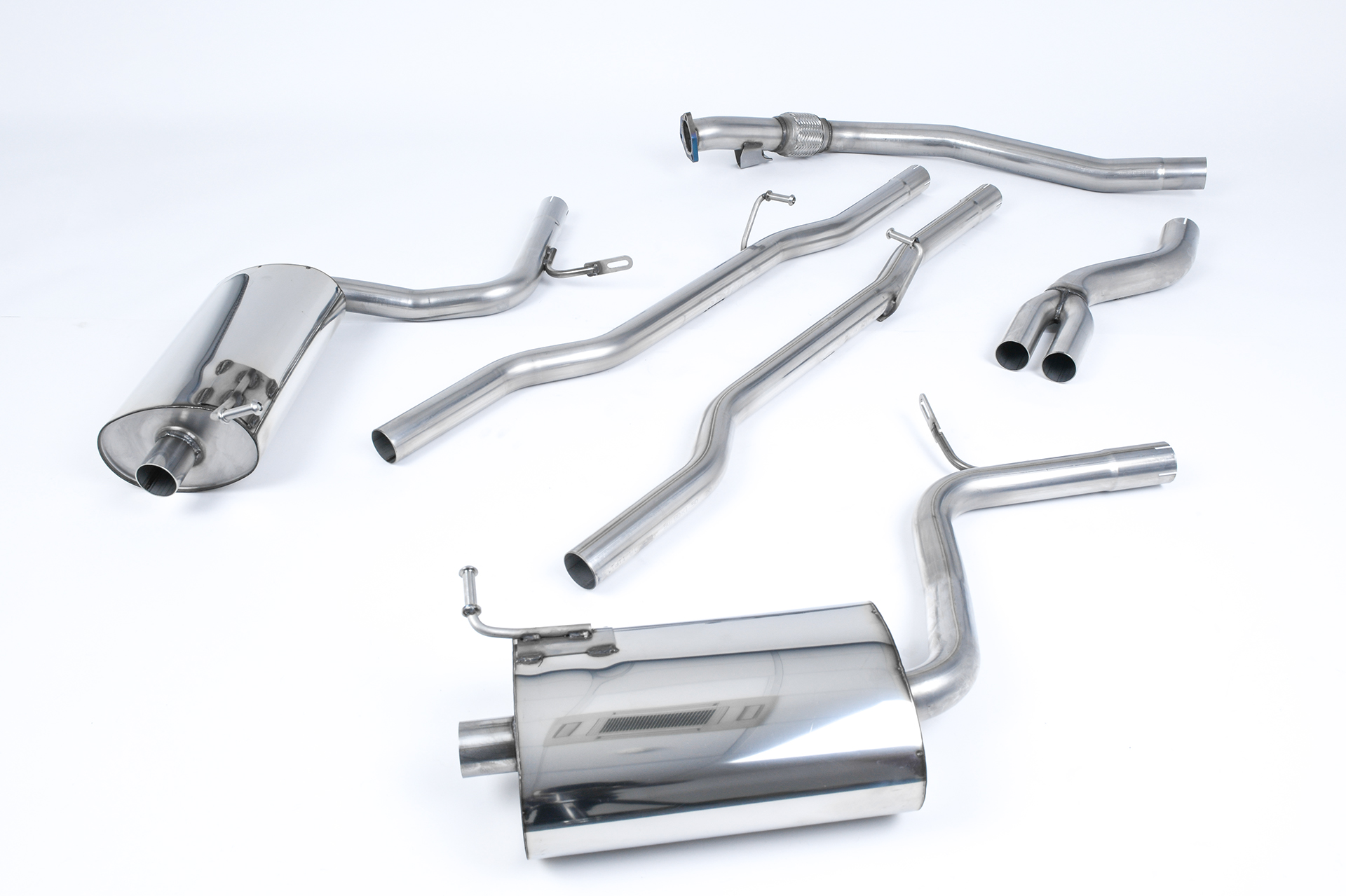 MILLTEK - SSXAU309 - Audi A4 2.0 TFSI B7 quattro and DTM 2005>2008 Cat-back