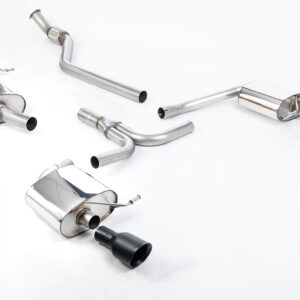 MILLTEK - SSXAU435 - Audi  A4  2.0 TFSI S line B8 (2WD and quattro manual-only) Saloon & Avant 2008>2011  Cat-back