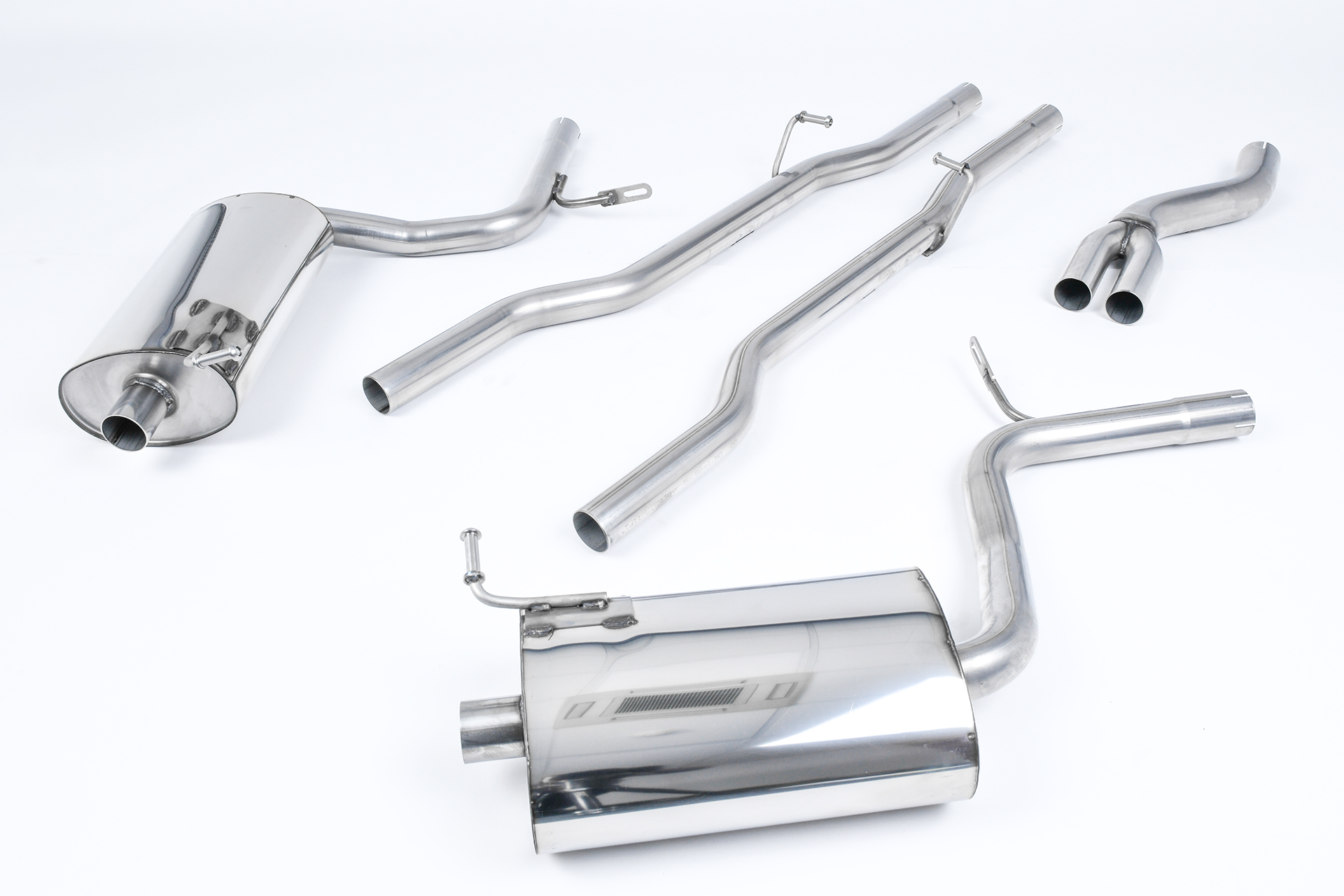 MILLTEK - SSXAU516 - Audi A4 2.0 TFSI B7 quattro and DTM 2005>2008 Cat-back