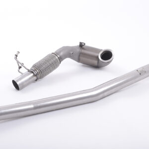 MILLTEK - SSXAU583 - Audi  TT Mk3  TTS 2.0TFSI Quattro (Non-OPF/GPF Models) 2015>2018  Large Bore Downpipe and Hi-Flow Sports Cat