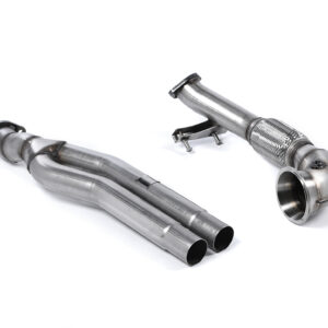 MILLTEK - SSXAU593 - Audi  RS3  Sportback (8V MQB - Pre Facelift Only) 2015>2017  Primary Catalyst Bypass Pipe and Turbo Elbow