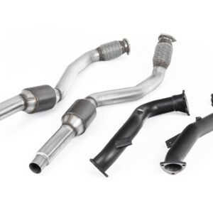 MILLTEK - SSXAU635 - Audi  S6 C7 / S7 4G8 / RS6 C7 4.0 TFSI - RS7 C7 4.0 V8 TFSI biturbo 2012>2018  Large Bore Downpipes and Hi-Flow Sports Cats
