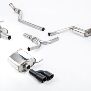 MILLTEK - SSXAU661 - Audi  A4  2.0 TFSI S line B8 (2WD and quattro manual-only) Saloon & Avant 2008>2011  Cat-back