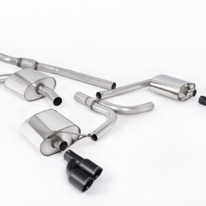 MILLTEK - SSXAU665 - Audi  A4  2.0 TFSI S line B8 (2WD and quattro Tiptronic-only) Saloon & Avant / A5 Coupè S line 2.0 TFSI 2WD and quattro S tronic - Multitronic Cat-back