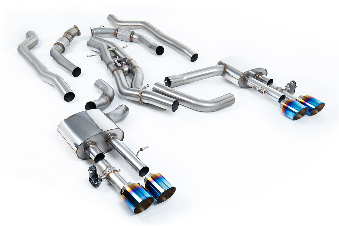 MILLTEK - SSXAU951 - Audi S8 D5 4.0 TFSI V8 Saloon / Sedan (OPF/GPF UK/Euro Models) 2020>2026 Particulate Filter-back