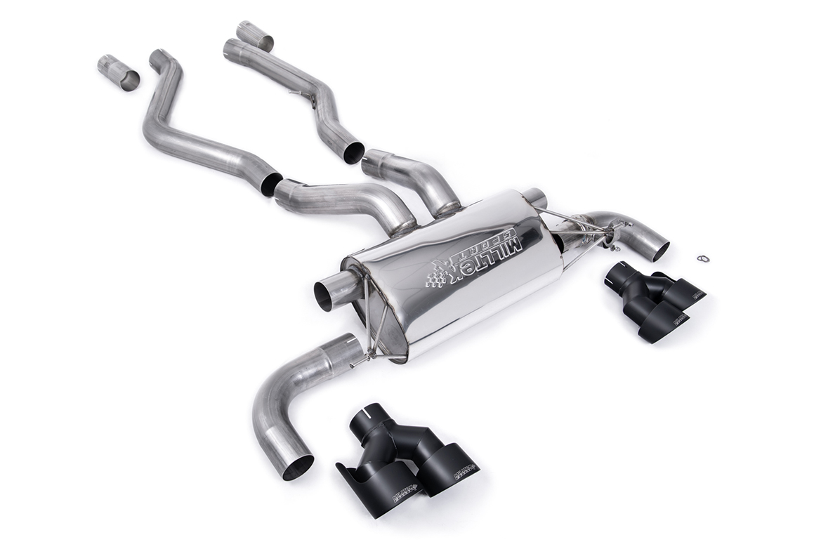 MILLTEK - SSXBM1159 - BMW 3 Series G20 & G21 M340i XDrive Saloon & Touring Models / 4 Series G22 M440i Coupe (OPF/GPF Models Only) 2019>2026 Particulate Filter-back