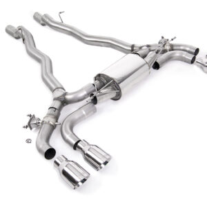 MILLTEK - SSXBM1174 - BMW  5 Series  M5 & M5 Competition 4.4l Twin Turbo F90 2018>2021  Axle Back - F90 LCI (OPF/GPF Equipped Cars) 2021>2026 Particulate Filter back
