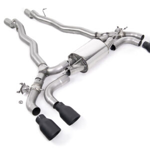 MILLTEK - SSXBM1175 - BMW  5 Series  M5 & M5 Competition 4.4l Twin Turbo F90 2018>2021 Axle Back - F90 LCI (OPF/GPF Equipped Cars) 2021>2026 Particulate Filter back
