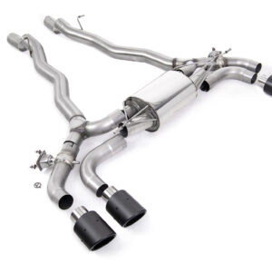 MILLTEK - SSXBM1178 - BMW  5 Series  M5 & M5 Competition 4.4l Twin Turbo F90 2018>2021 Axle Back - F90 LCI (OPF/GPF Equipped Cars) 2021>2026 Particulate Filter back