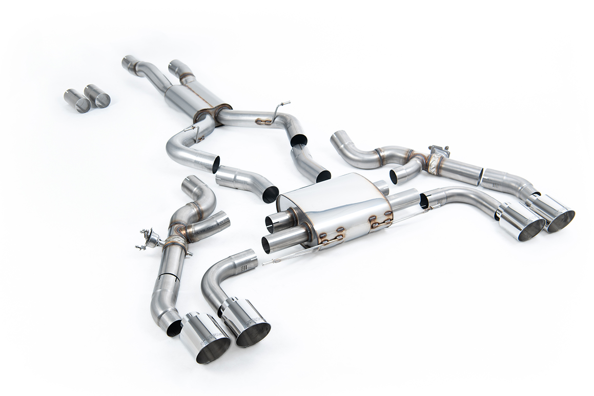 MILLTEK - SSXBM1197 - BMW X3 X3M / X3M Comp (G01) 3.0 (with OPF/GPF S58 Engine) 2019>2026 - X4 X4M / X4M Comp (G02) 3.0 (with OPF/GPF S58 Engine – LCI only) 2022>2026 Particulate Filter-back