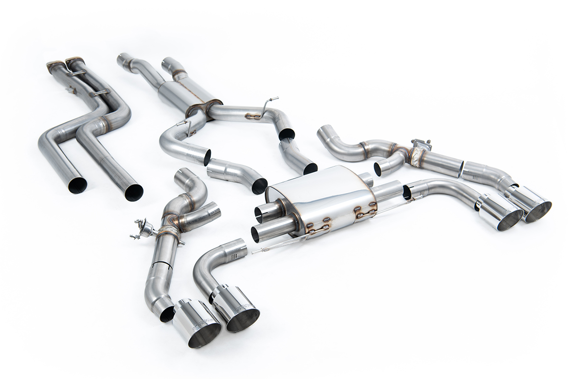 MILLTEK - SSXBM1199 - BMW X3 X3M / X3M Comp (G01) 3.0 (with OPF/GPF S58 Engine - Pre LCI only) 2019>2021 Downpipe-back