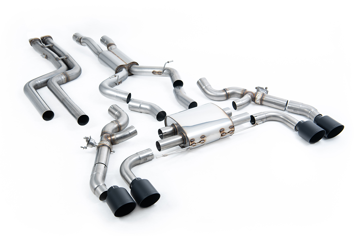 MILLTEK - SSXBM1215 - BMW X3 X3M / X3M Comp (G01) 3.0 (with OPF/GPF S58 Engine - Pre LCI only) 2019>2021 Downpipe-back