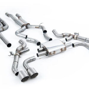 MILLTEK - SSXBM1216 - BMW  X3  X3M / X3M Comp (G01) 3.0 (with OPF/GPF S58 Engine - Pre LCI only) 2019>2021  Downpipe-back