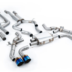 MILLTEK - SSXBM1258 - BMW  X3  X3M / X3M Comp (G01) - X4 X4M / X4M Comp (G02) 3.0 (with OPF/GPF S58 Engine - LCI only) 2022>2026  Downpipe-back