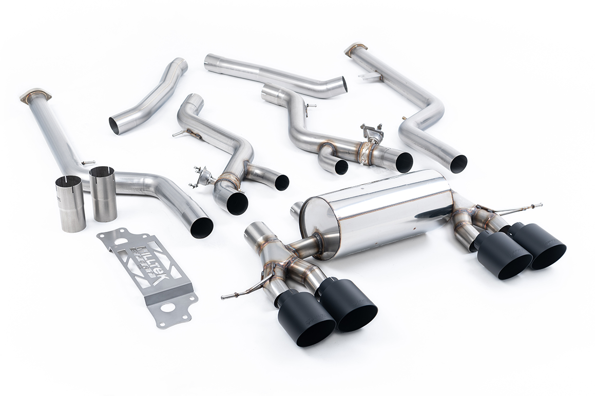 MILLTEK - SSXBM1292 - BMW 2 Series M2 Coupe (G87 S58 OPF/GPF Models) 2023>2026 Cat-back