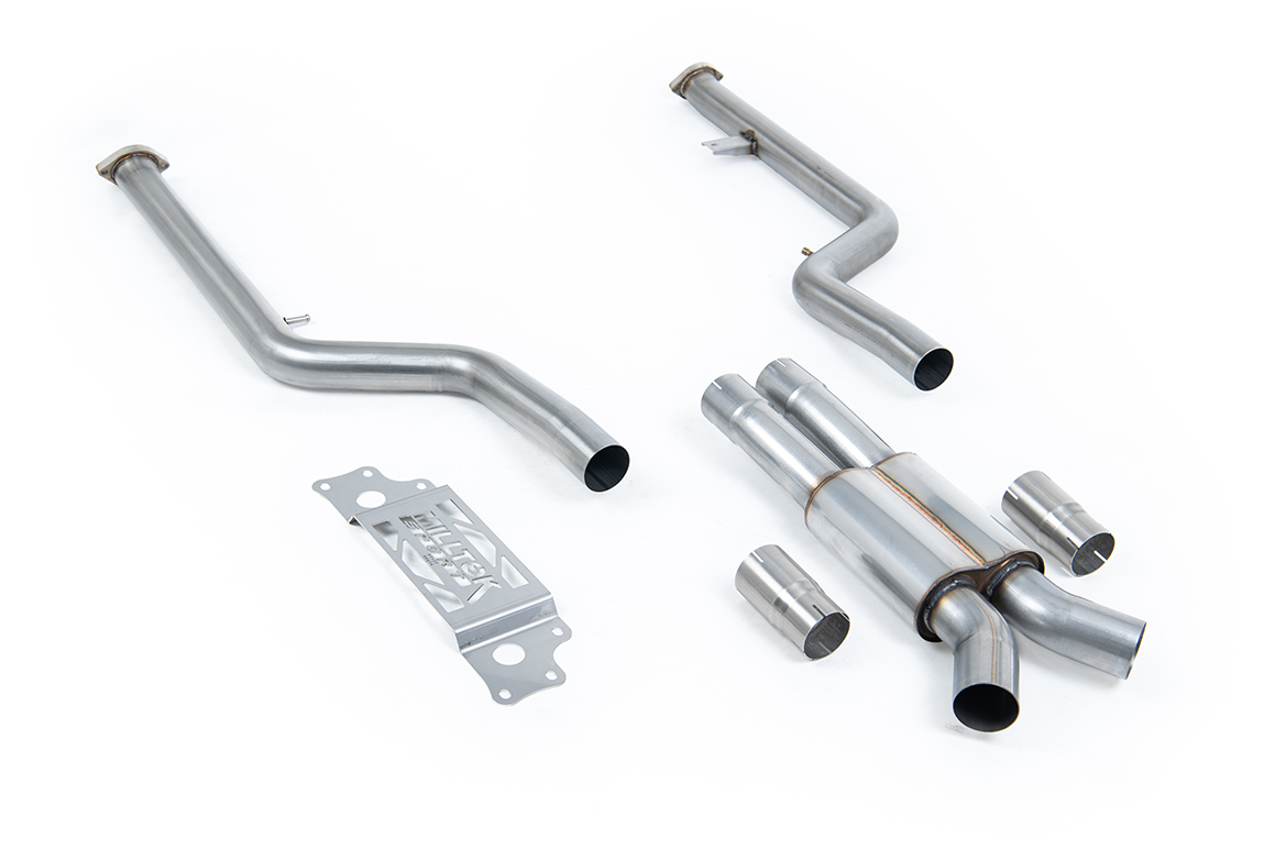 MILLTEK - SSXBM1296 - BMW 2 Series M2 Coupe (G87 S58 OPF/GPF Models) 2023>2026 GPF/OPF Bypass